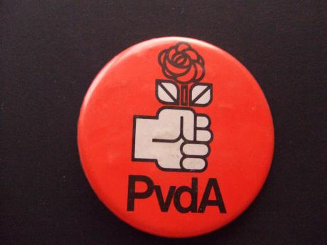 Politieke partij PvdA verkiezingen logo roos